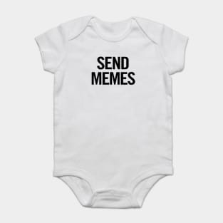 Send Memes Baby Bodysuit